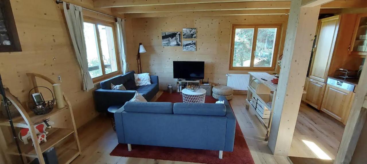 Chalet As Des Pics Нендаз Екстериор снимка