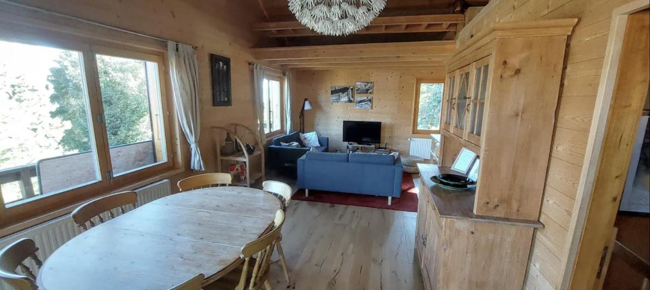 Chalet As Des Pics Нендаз Екстериор снимка