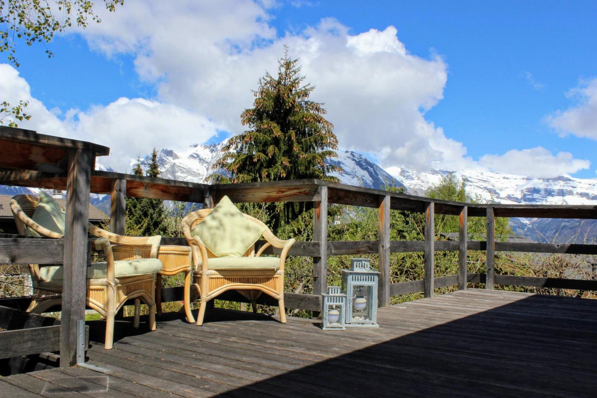Chalet As Des Pics Нендаз Екстериор снимка